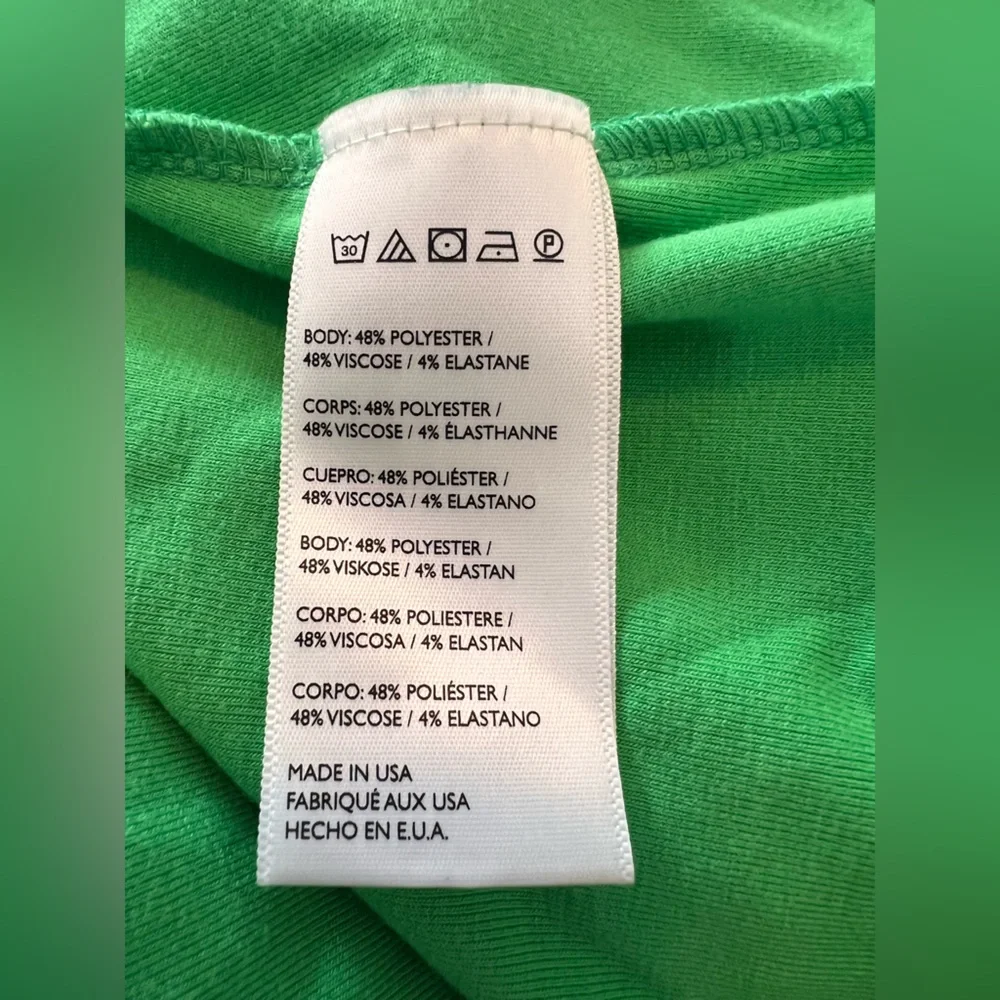 Free People Beach Rosalia Low Back Mini Dress | Bright Green | XL - Picture 7 of 8